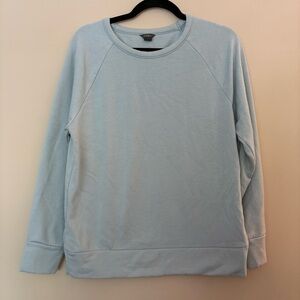 Eddie Bauer Women’s Light Blue Pullover Sweatshirt Size M